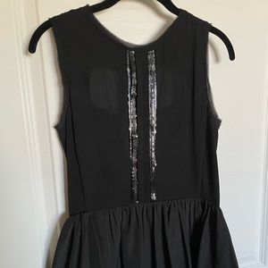 Jessica Simpson Black A-Line Dress (Size 6)
